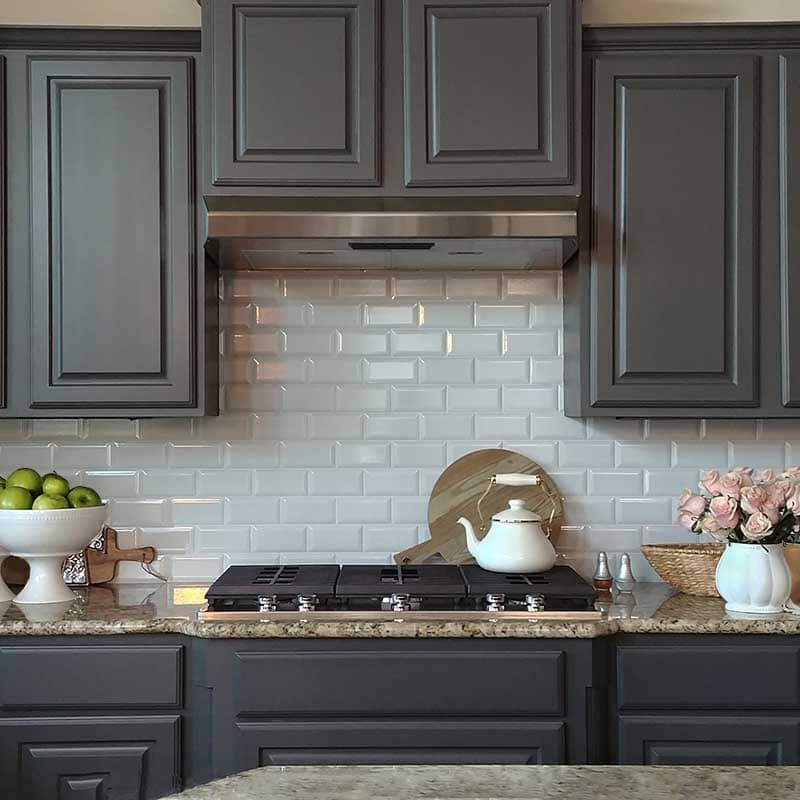 Kitchen Painting Projects Dramatic Before And After Photos Kitchen Cabinet Painting In Benjamin Moore Bm Hc 166 Kendall Charcoal Lakeway Texas