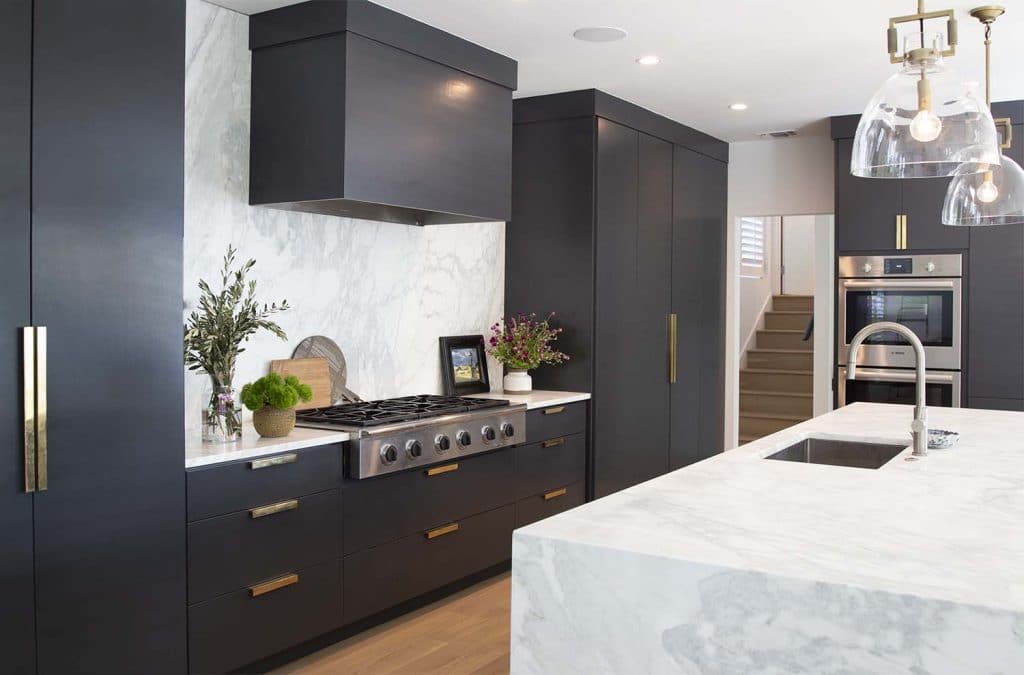 Cabinet Painters Project Gallery Austin And San Antonio Black Kitchen Cabinets